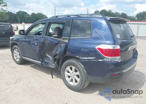 2012 Toyota Highlander z USA, uszkodzony, nr VIN 5TDZA3EH2CS021924